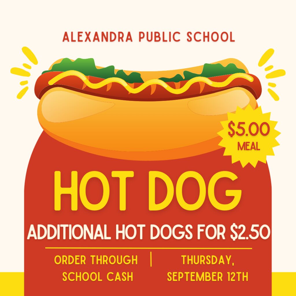 Hot Dog Lunch on September 12th