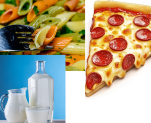 Pizza/Pasta/Milk