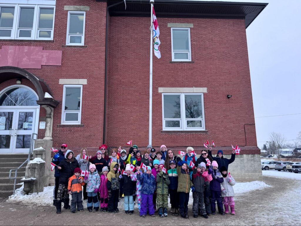 Woodville Elementary School celebrates the 2026 Winter Olympic Games